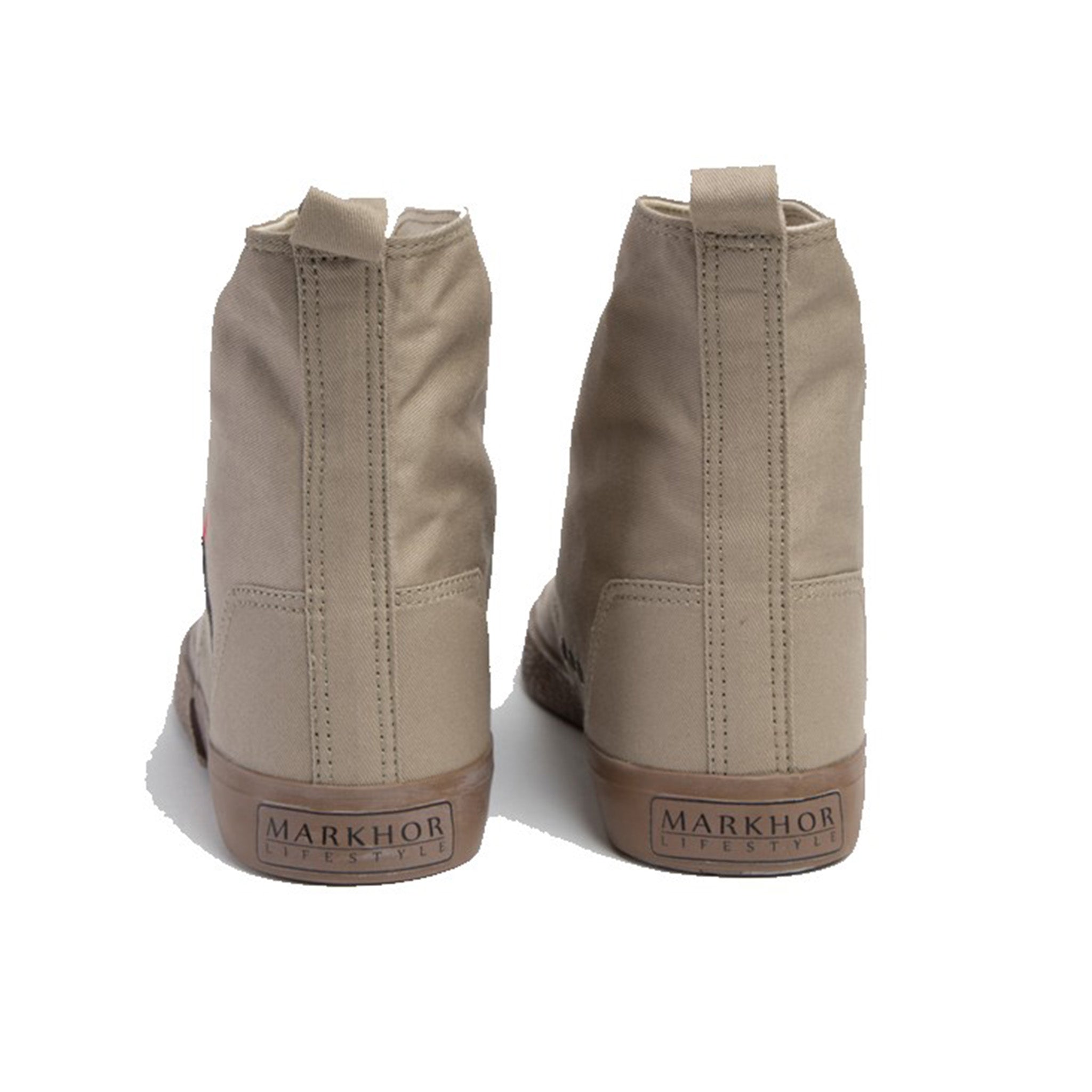 High Cut Performance Sneaker - Sand - Jango Mall