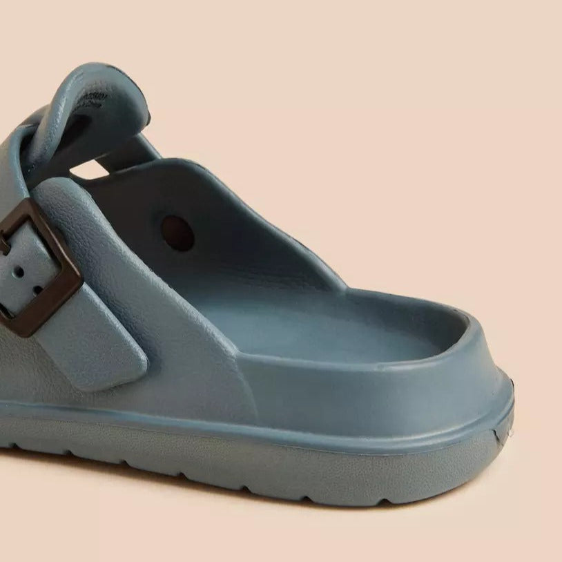 Max Buckle Accent Clogs