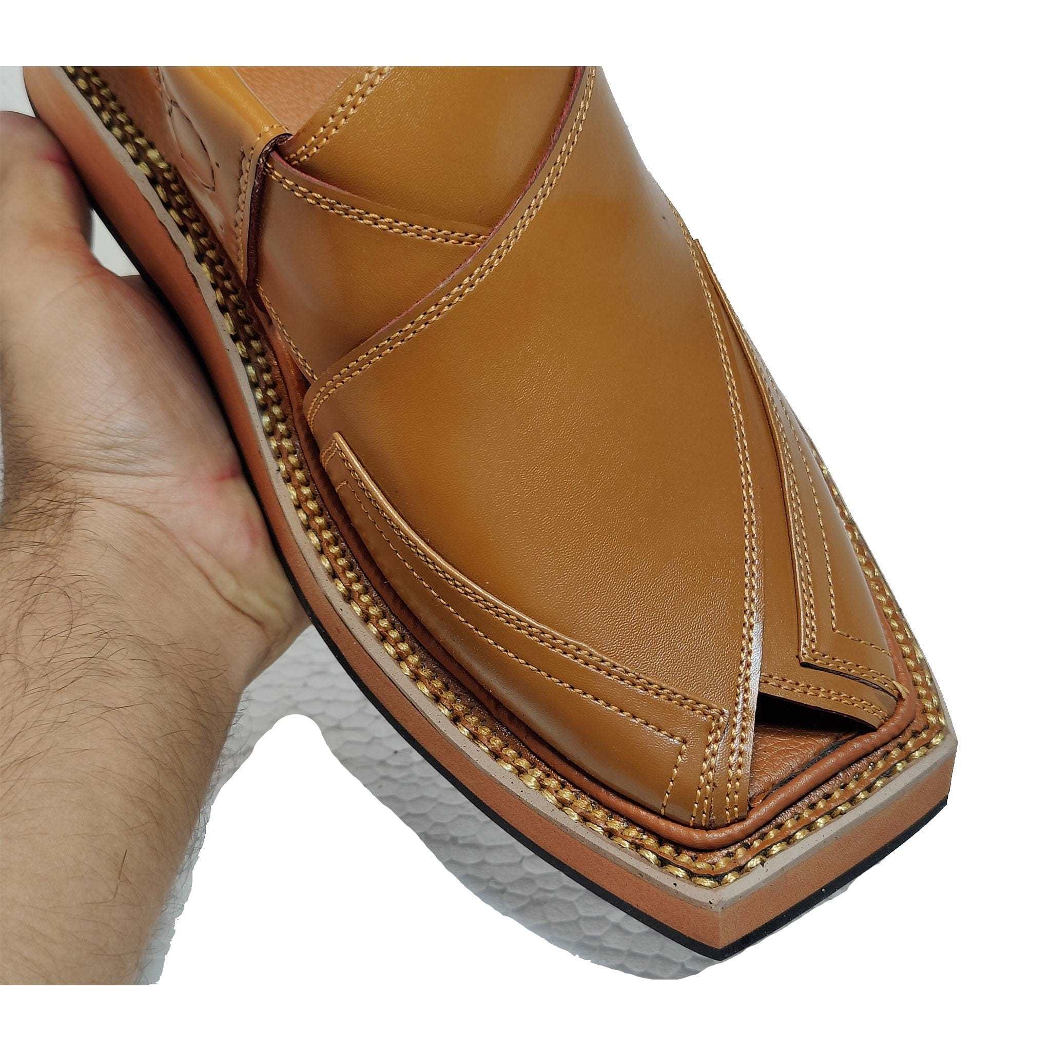Kaptaan Double Mustard Chappal - Jango Mall