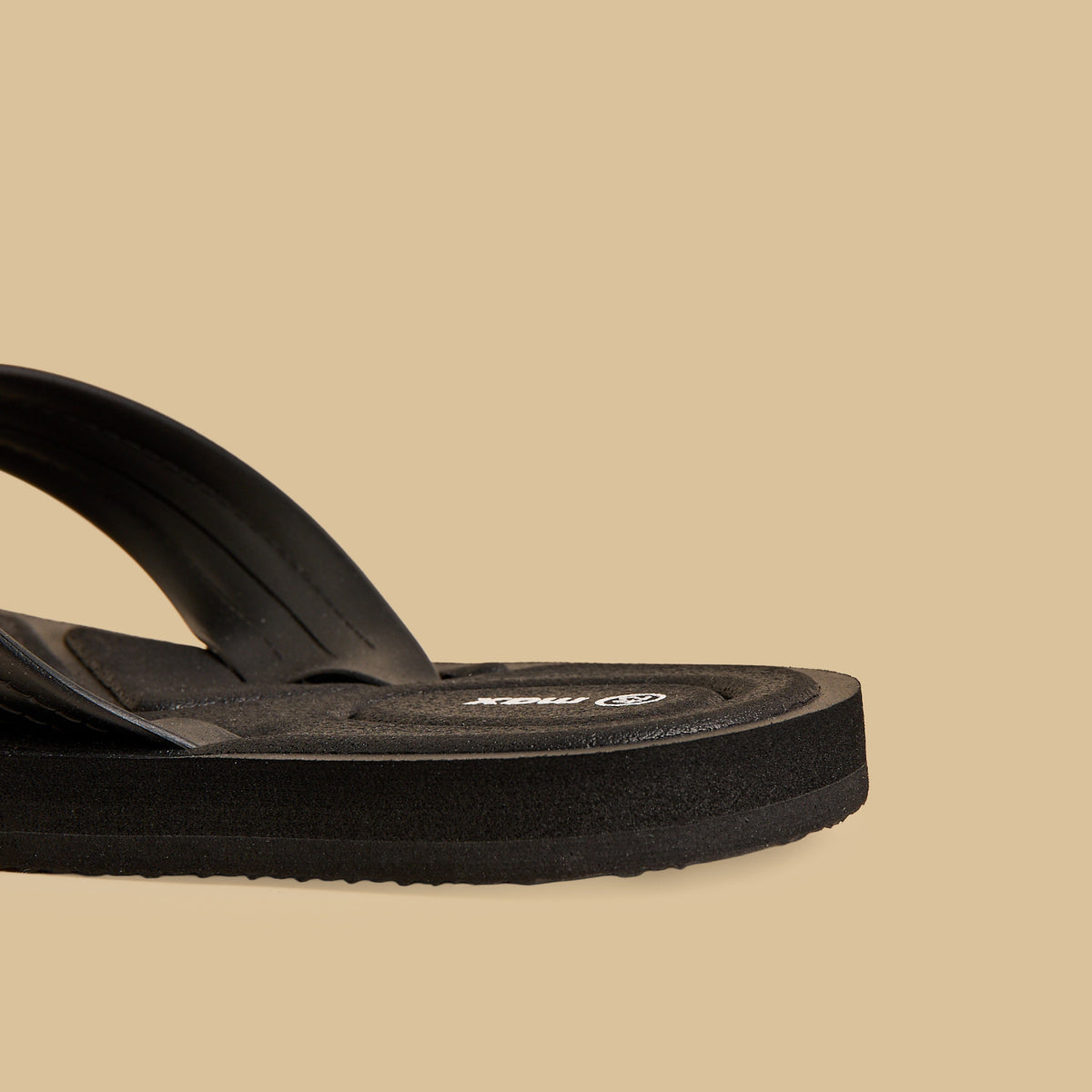Max Textured Flip Flops Black for Men - image 5