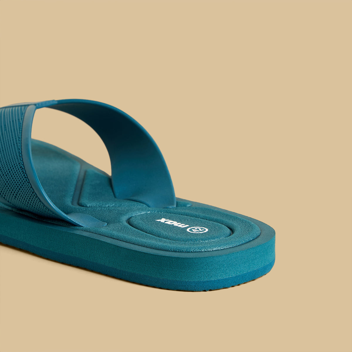 Max Textured Flip Flops Blue for Men - image 5