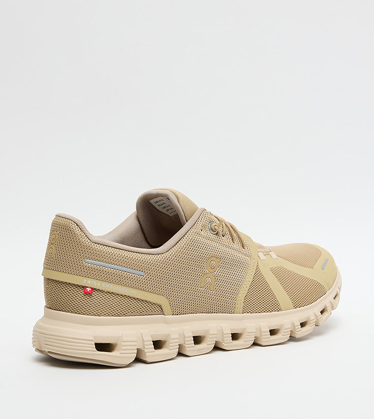 On Cloud 6 Men's Running Shoes - Beige
