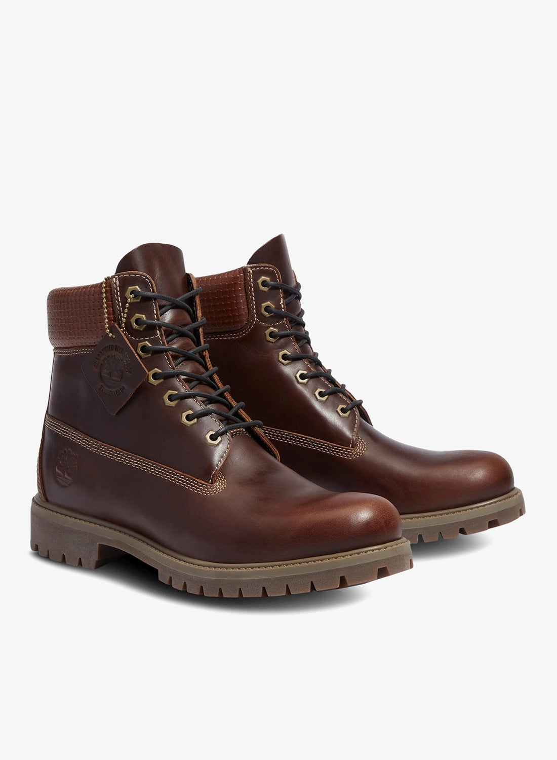 Timberland Men's Premium 6-Inch Waterproof Boots Brown - Jango Mall