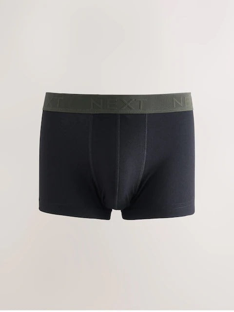 Multi color Textured Waistband Hipsters Boxers 8 Pack