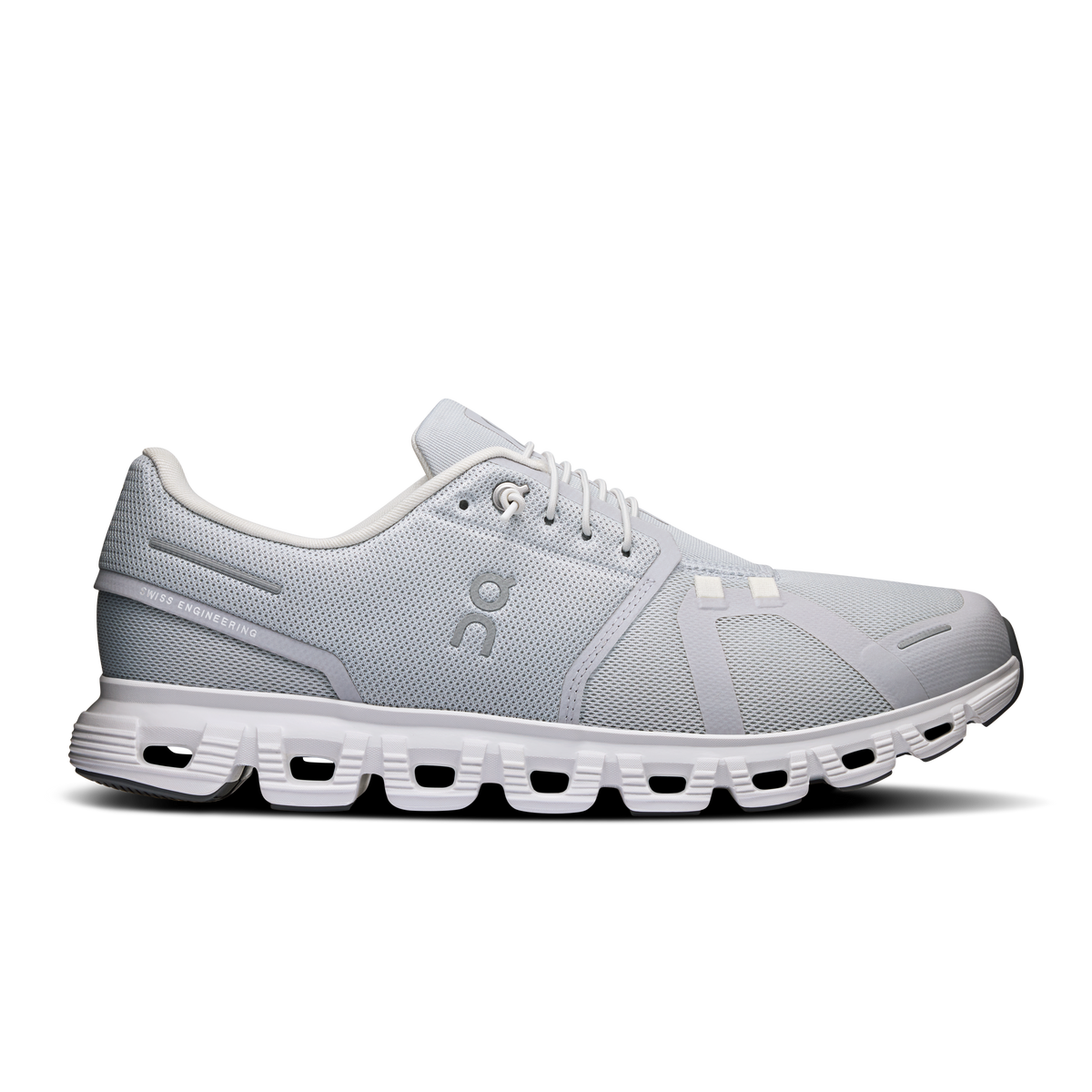 On Cloud 6 Men's Running Shoes Glacier White - view 1