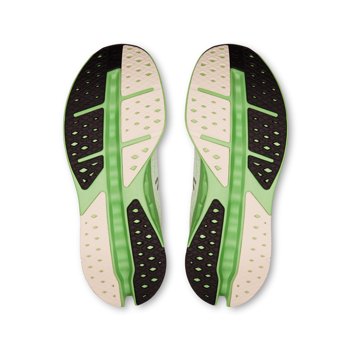 On Cloudsurfer Max Men's Running Shoes Ivory Honeydew - view 3