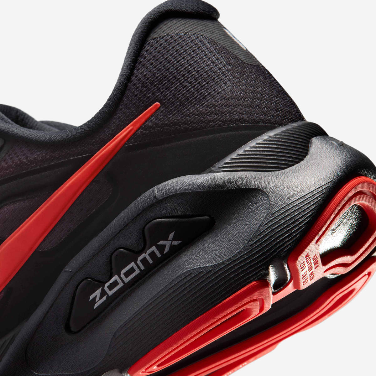 Nike Structure Plus Black University Red running shoes - view 8