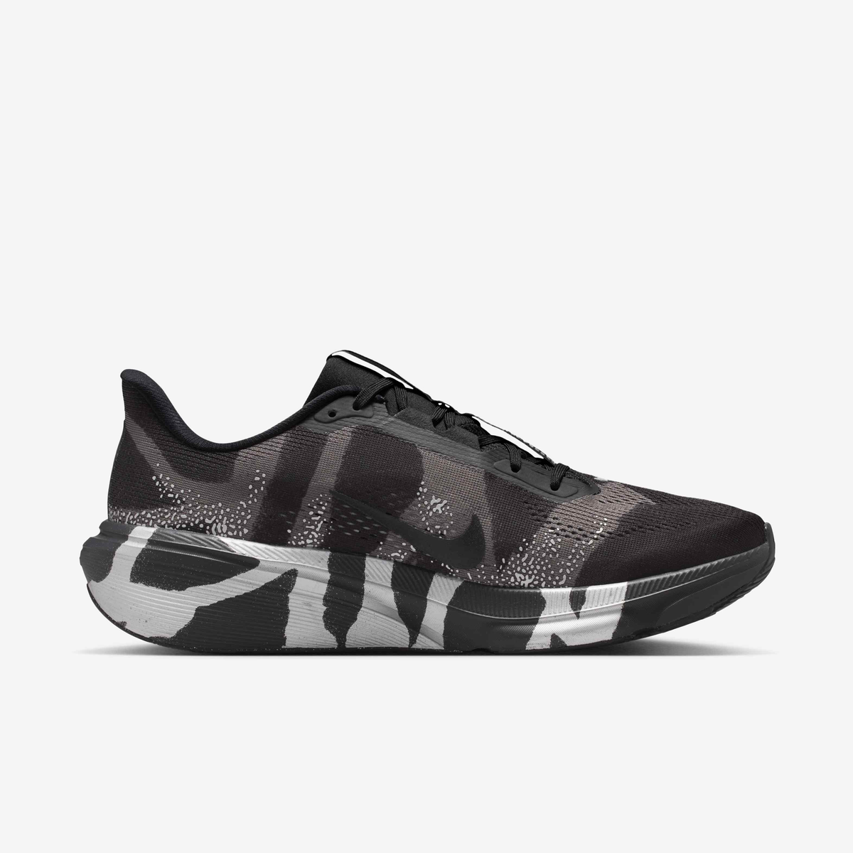 Nike Pegasus 42 - Black/Medium Ash/Metallic Silver/Black