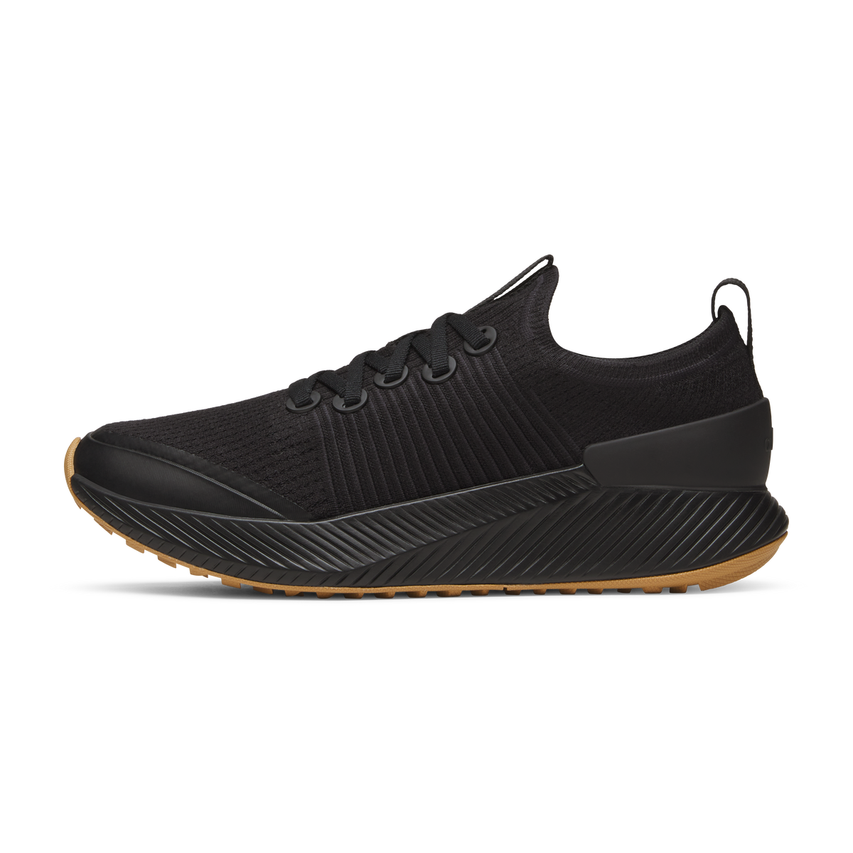 Allbirds Men's Tree Glider - Natural Black (Rugged Khaki Sole)