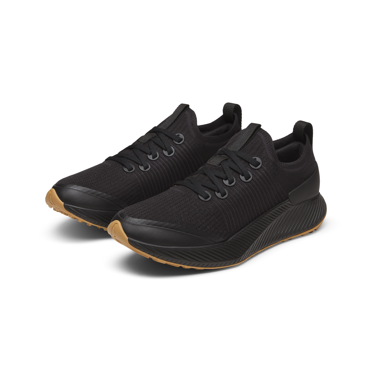 Allbirds Men's Tree Glider - Natural Black (Rugged Khaki Sole)