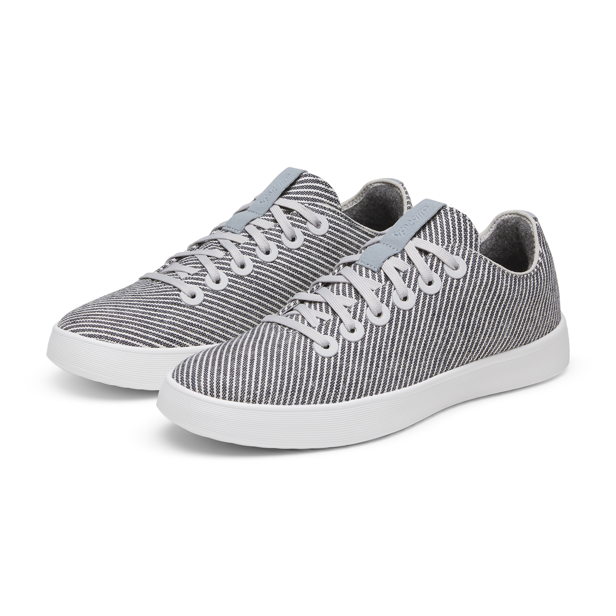 Allbirds Men's Canvas Cruiser - Deep Navy Stripes (Blizzard Sole)