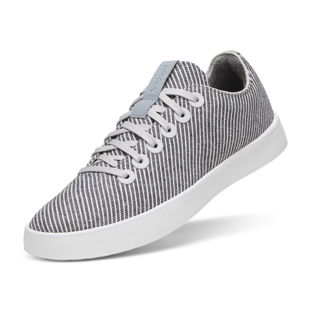 Allbirds Men's Canvas Cruiser - Deep Navy Stripes (Blizzard Sole)