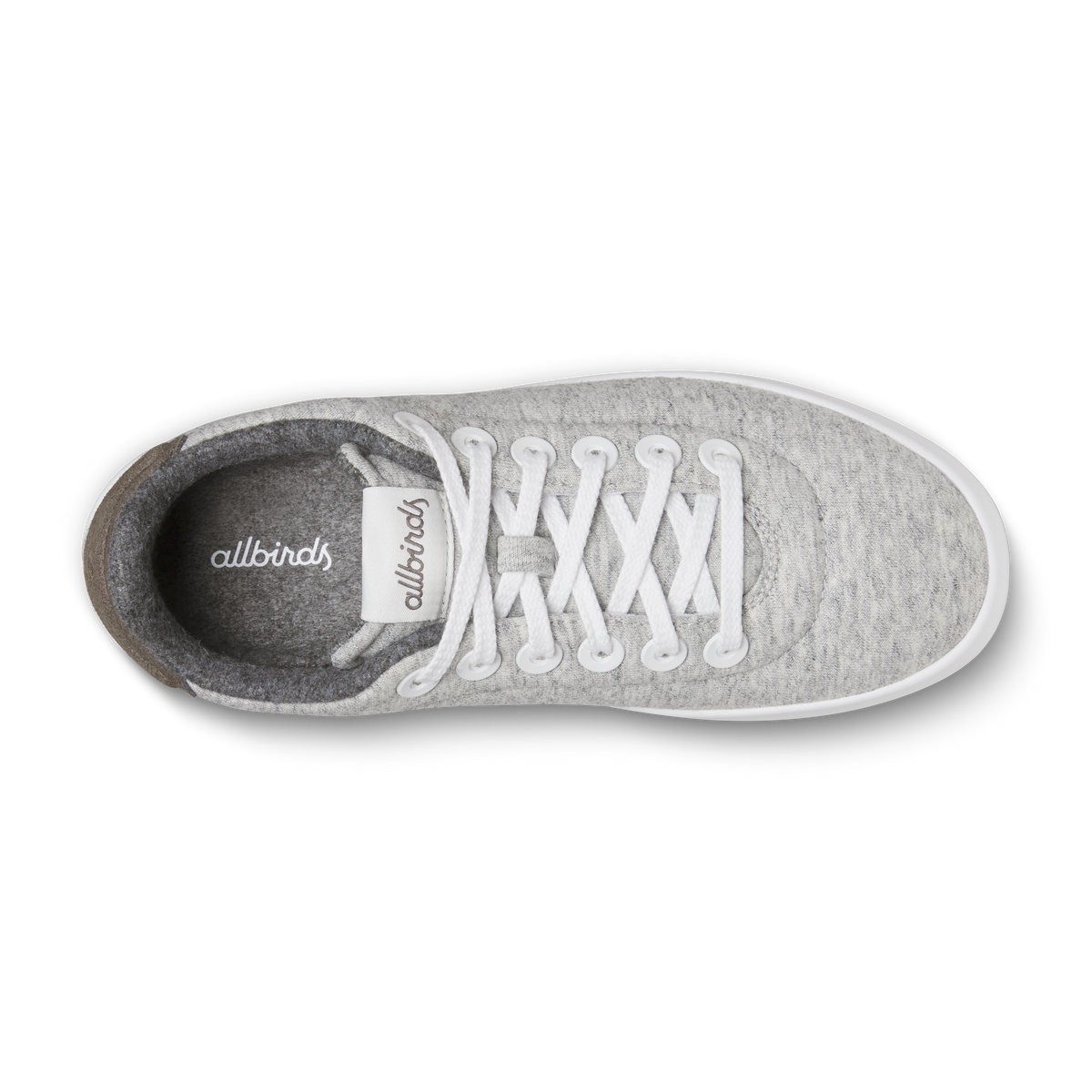 Allbirds Men's Cruiser Jersey - Light Grey/Anthracite (Blizzard Sole)