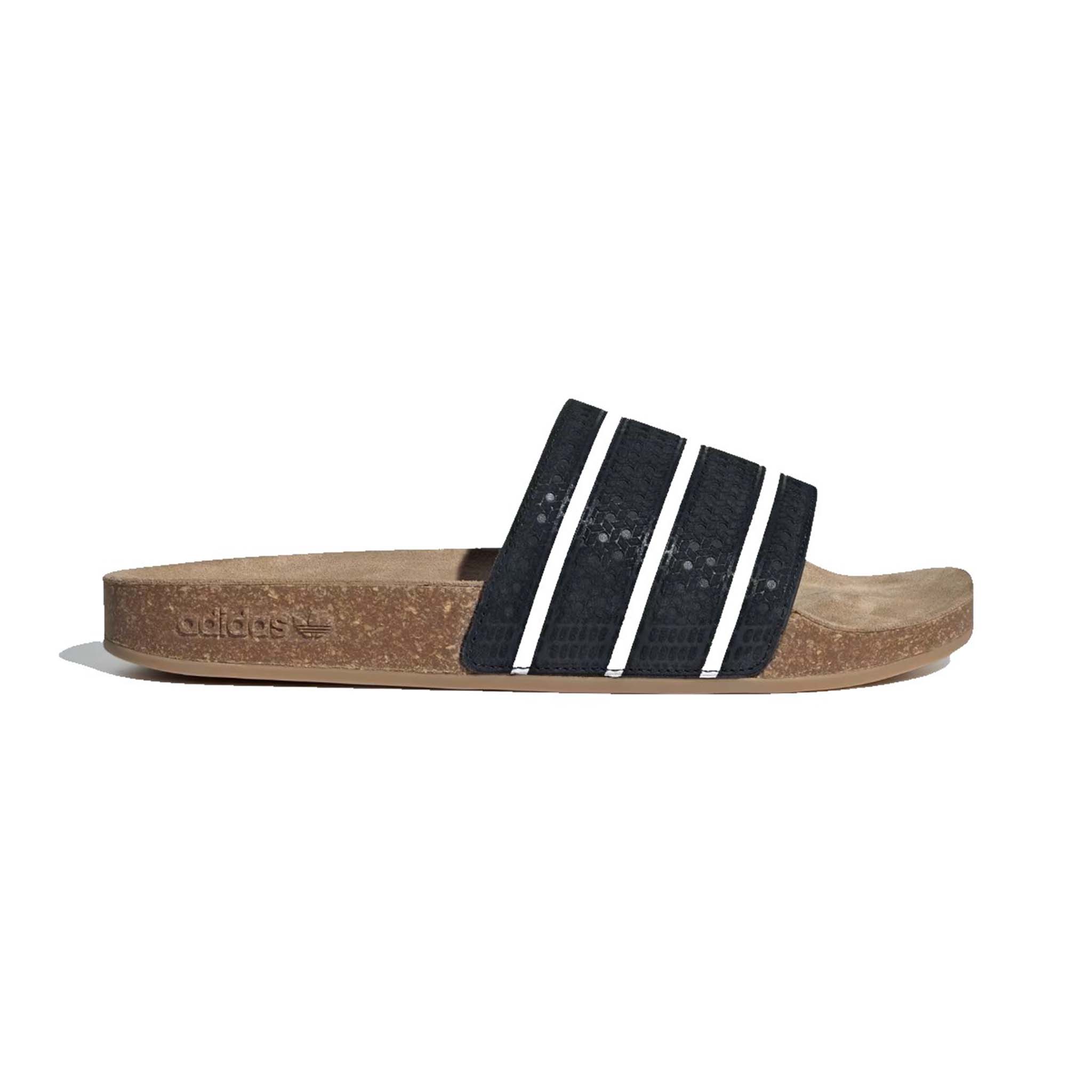 suede adidas slides