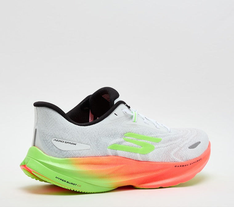 Skechers AERO BURST GO RUN RIDE 12 Lace-Up Shoes - White