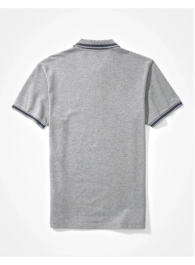 American Eagle Pique Polo Shirt