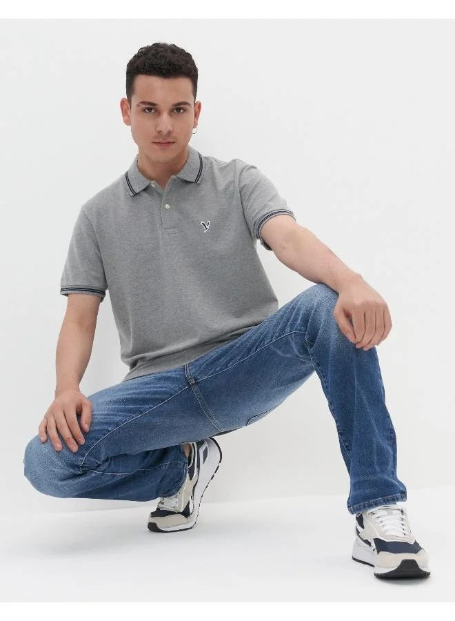 American Eagle Pique Polo Shirt