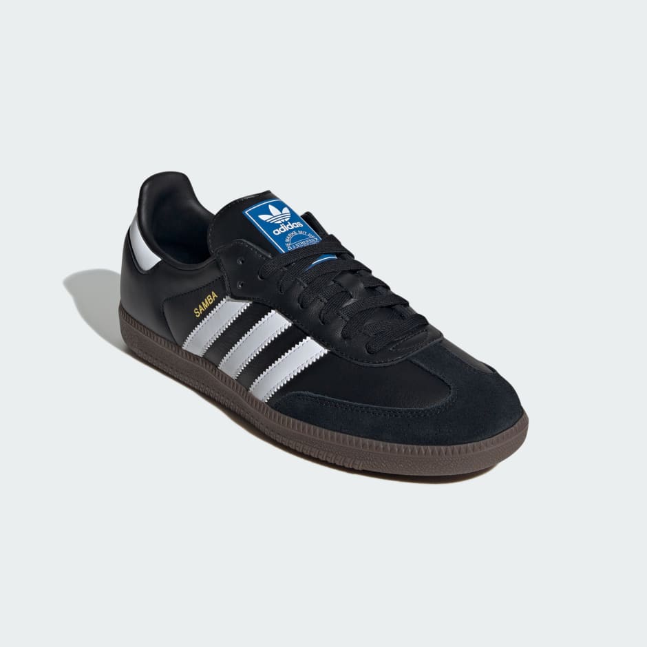 Adidas Samba OG Shoes - Core Black / Cloud White / Gum