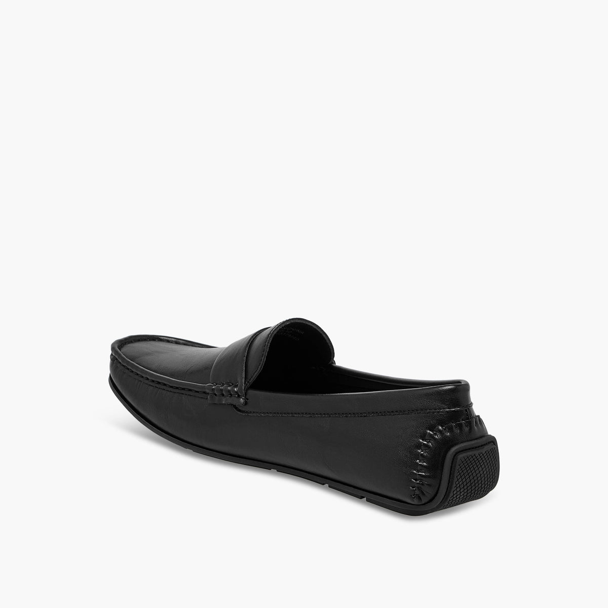 Renzo Ruganni Black Men Slip-On Loafers
