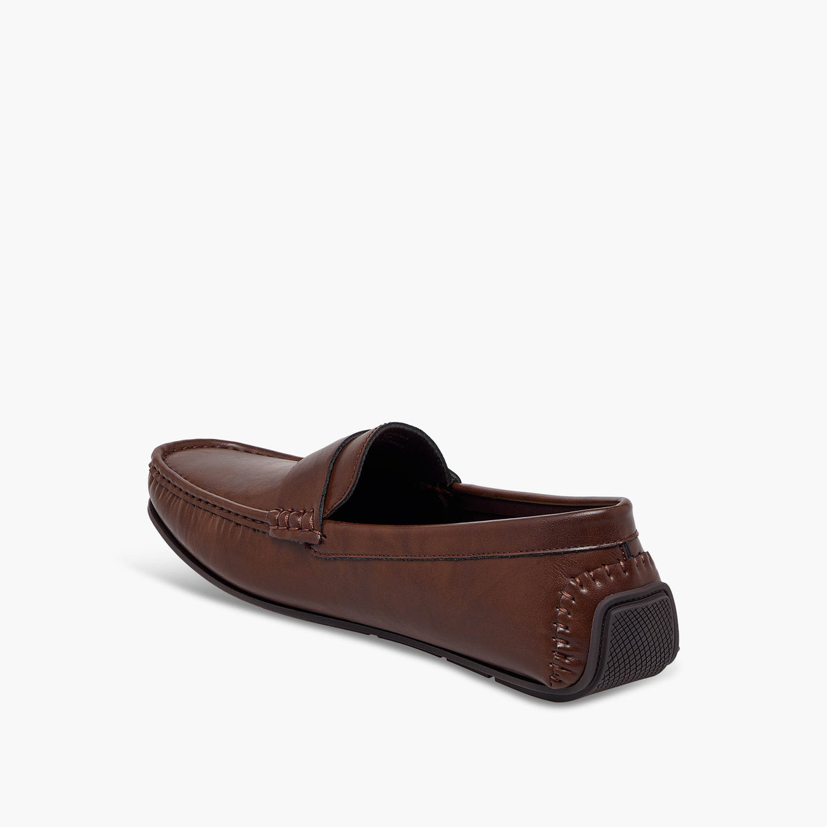 Renzo Ruganni Brown Men Slip-On Loafers