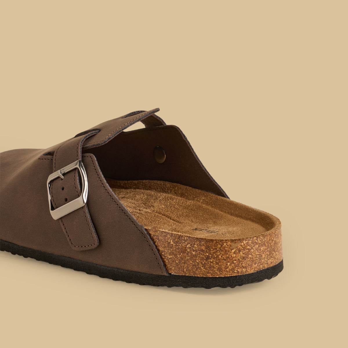 Max Buckle Detail Closed Toe Sandals Brown for Men - image 5
