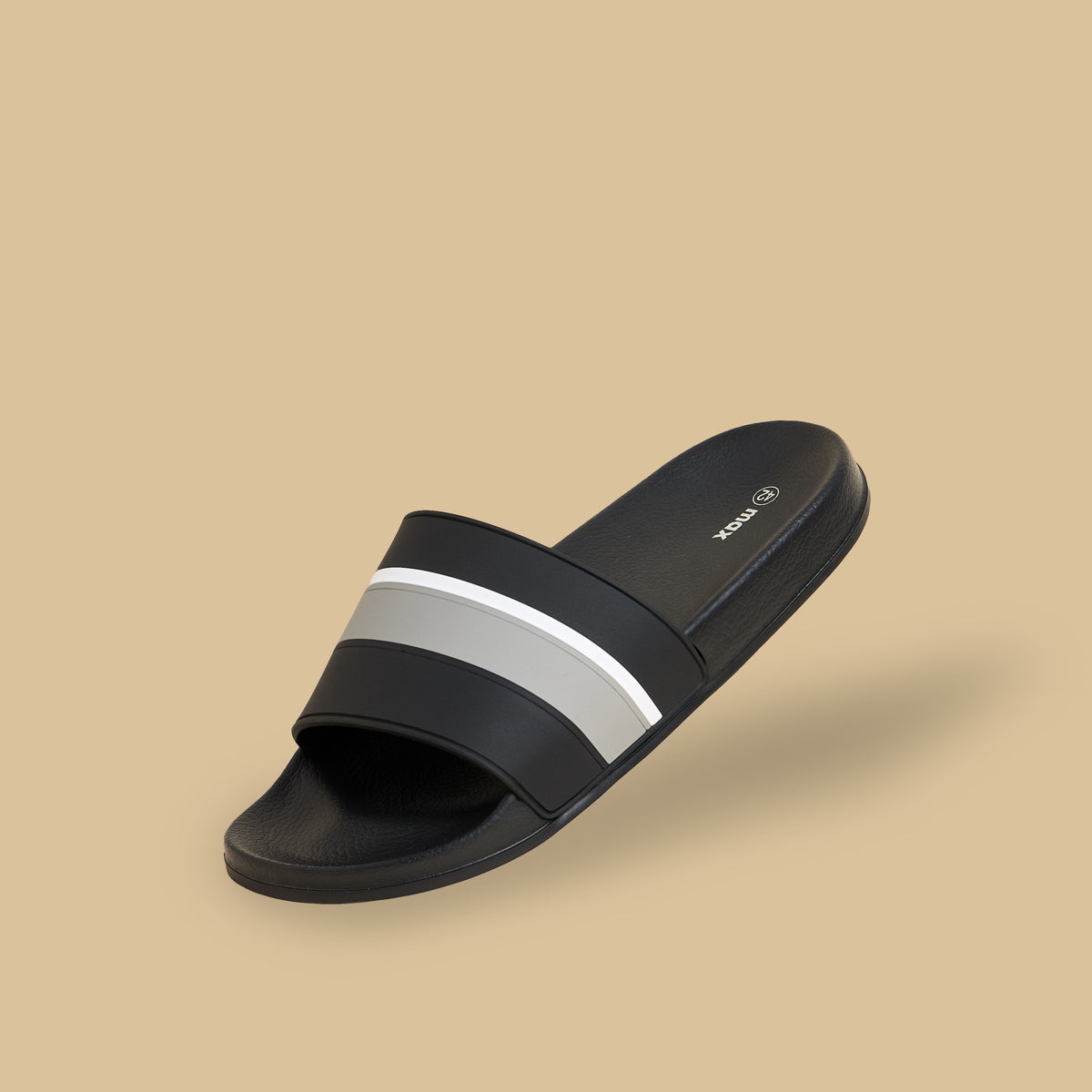 Max Striped Slides Black for Men - image 1