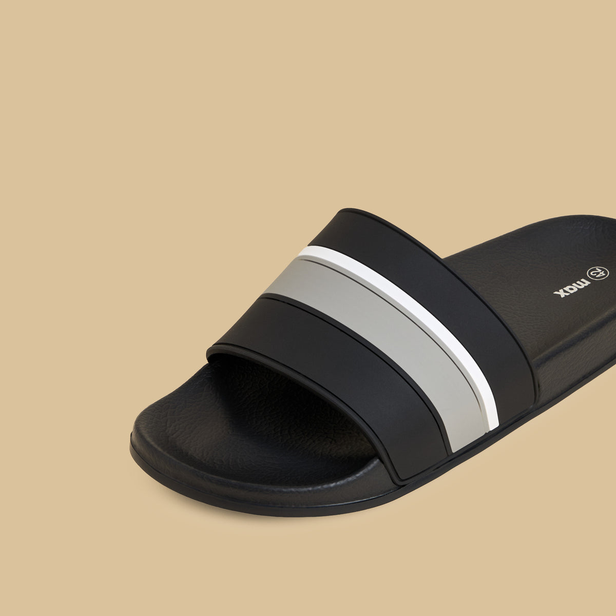 Max Striped Slides Black for Men - image 4