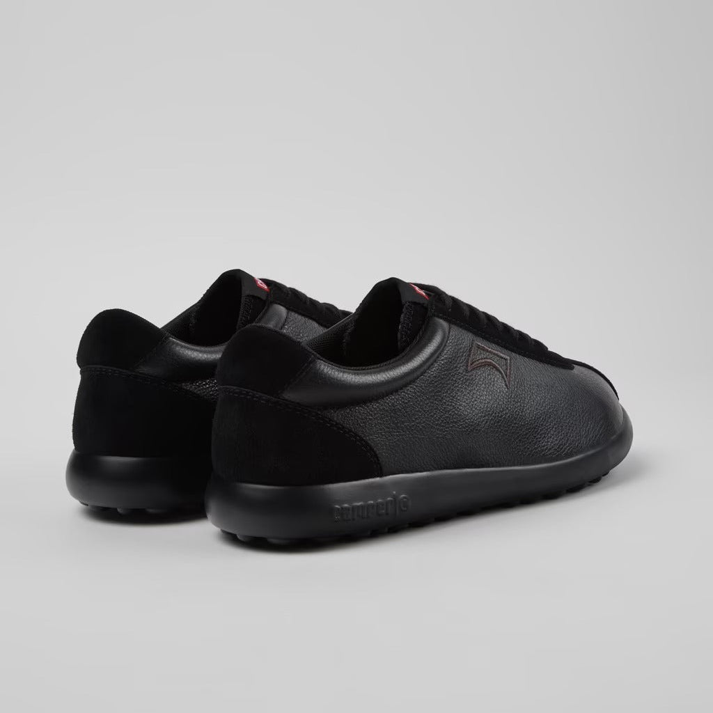 Camper Pelotas XLF Black Leather and Nubuk Sneakers for Men