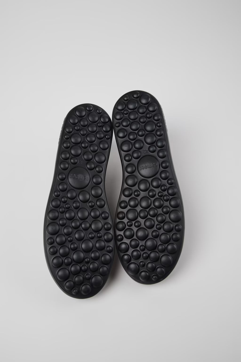 Camper Pelotas XLF Black Leather and Nubuk Sneakers for Men