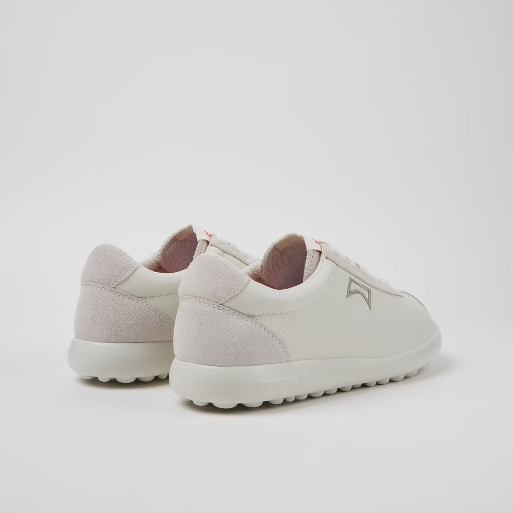 Camper Pelotas XLF White Leather and Nubuck Sneakers for Men