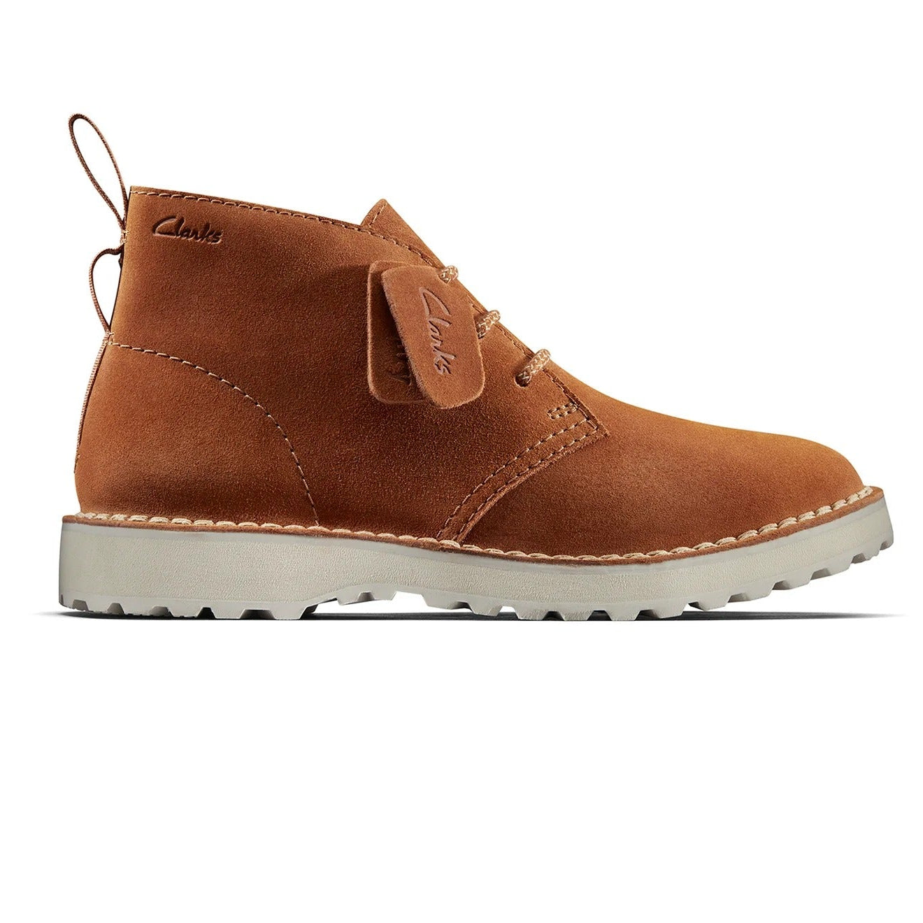 Clarks Mens Solsbury DB Tan suede
