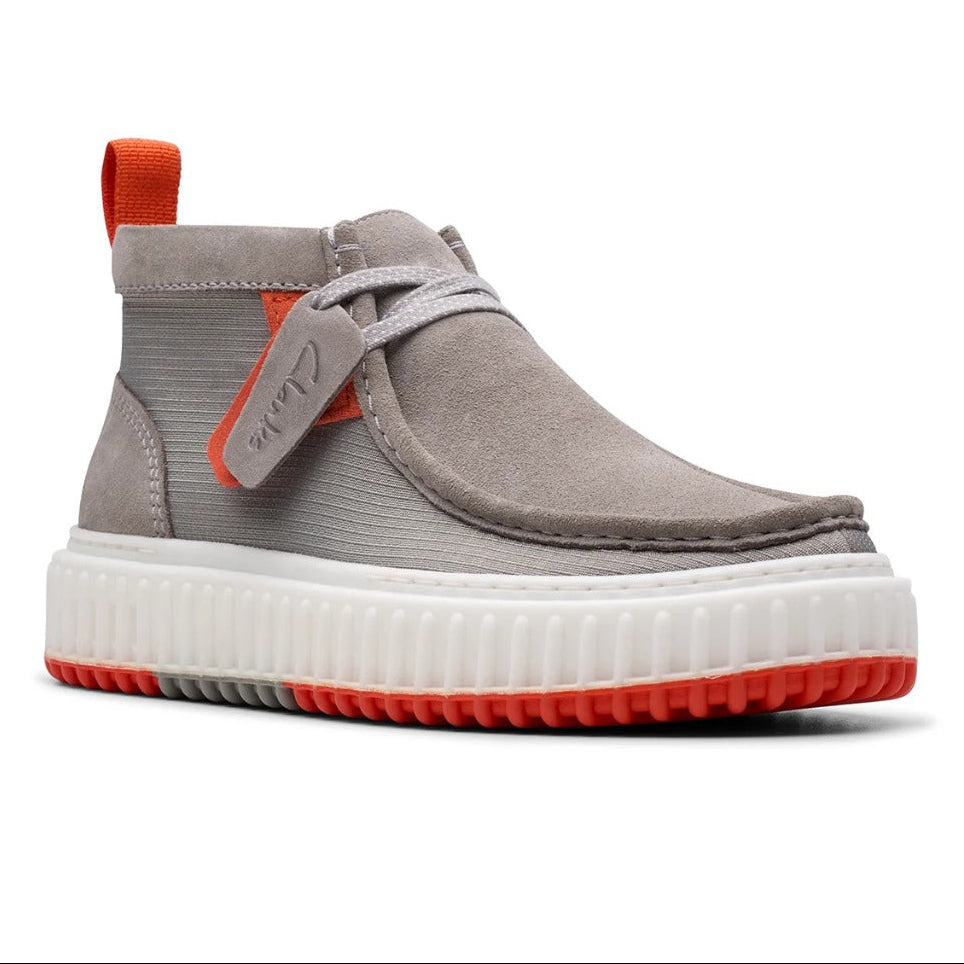 Clarks Mens Torlite Hi Sneaker Grey combination