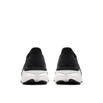 Clarks Pace Black/White Women Trainers