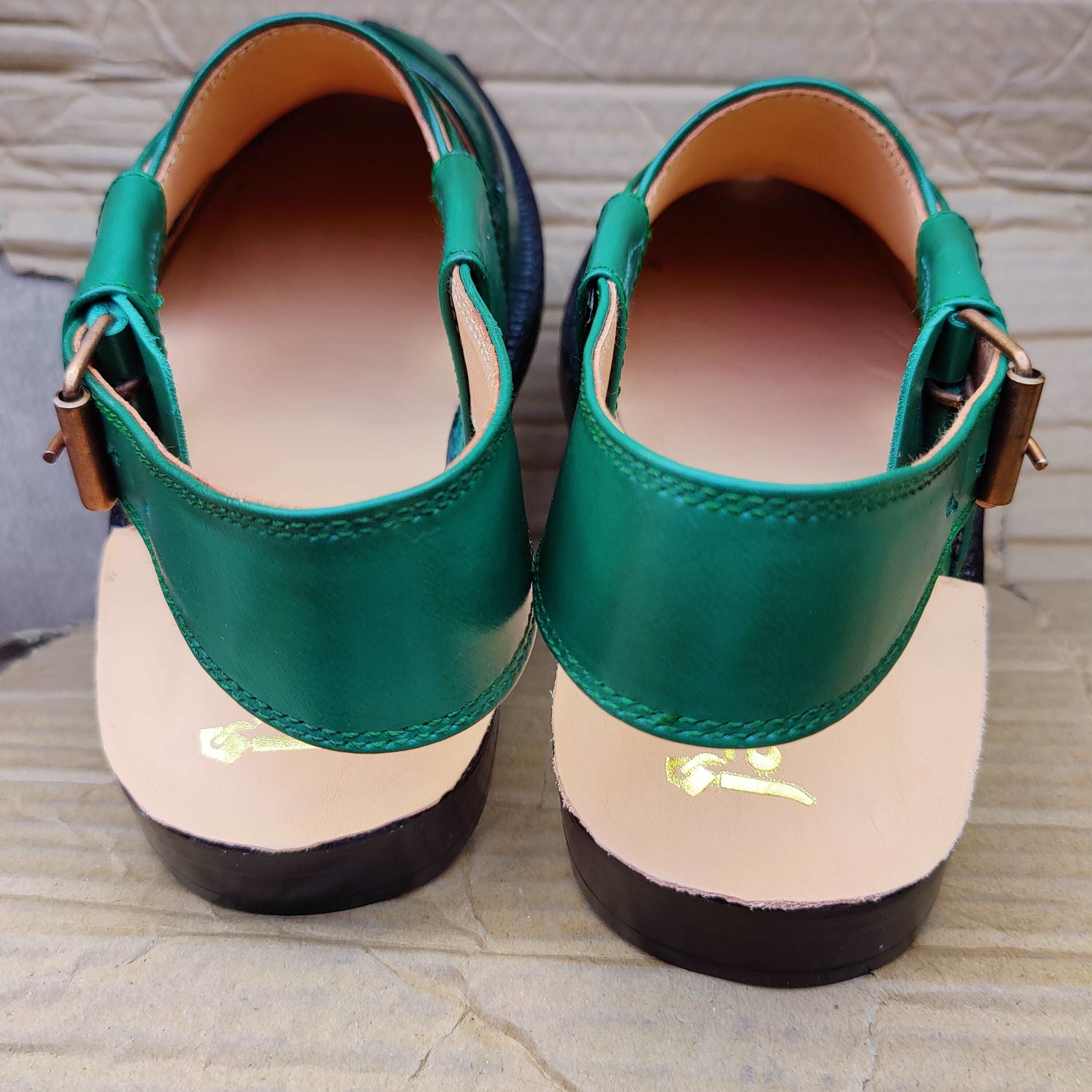 Classic style Chappal Green - Jango Mall