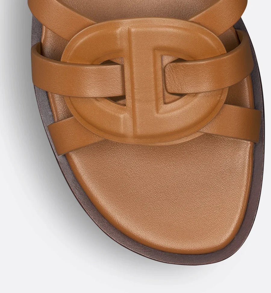 CTN D.I.O.R D-Club Brown Slipper for Women