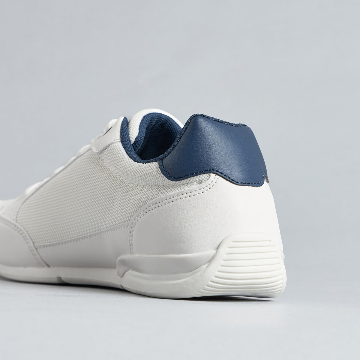 Max Textured Lace-Up Sneakers White for Men - image 5