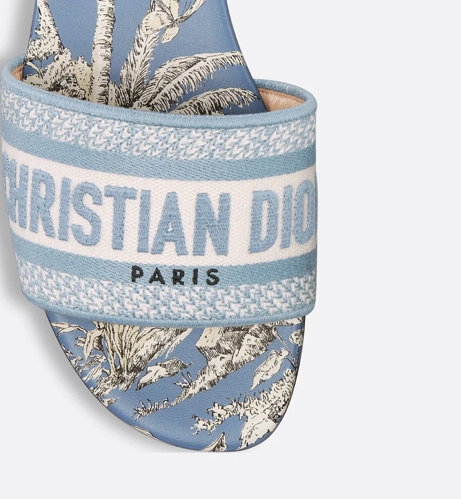 DIORIVIERA DWAY FLORAL Flats For Women