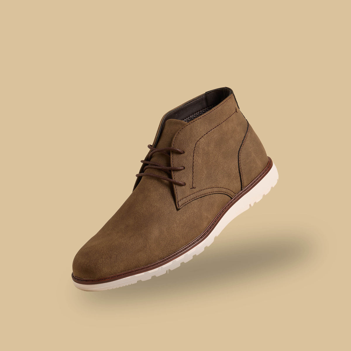 Max Low Cut Boots with Lace-Up Closure Brown for Men - image 2