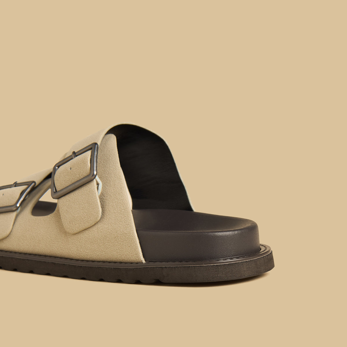 Max Double Strap Buckle Sandals Cream for Men - image 5