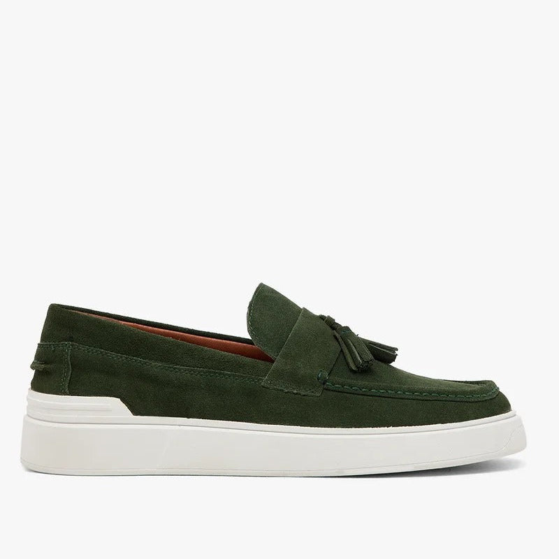 Genuine Leather Suede Casual Loafer Slip Ons