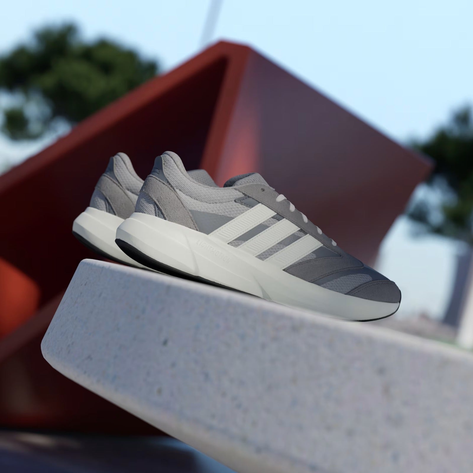 Adidas LightShift 2.0 Running Shoe Grey