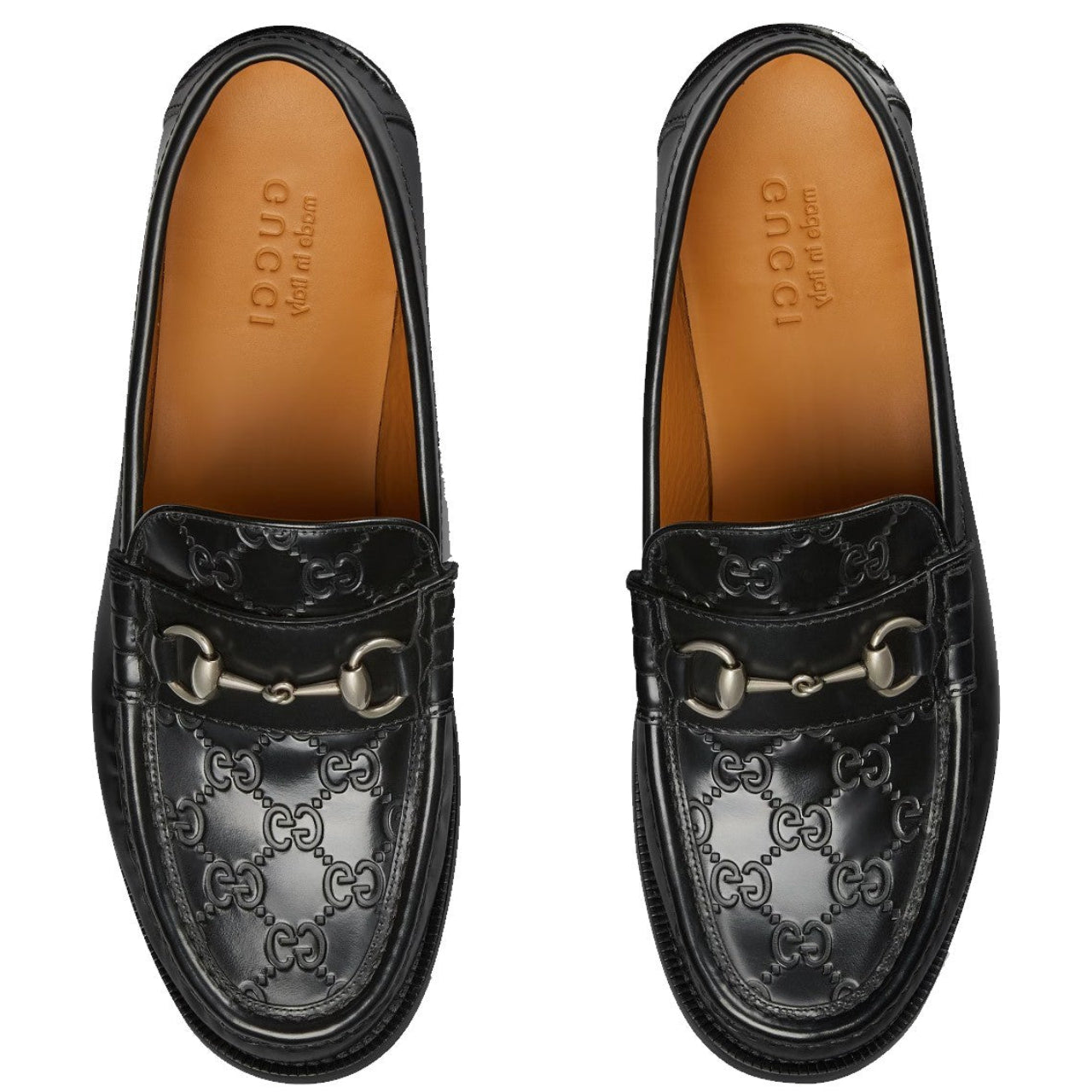 GUCCI Hosrebit Major Loafer Black - Jango Mall