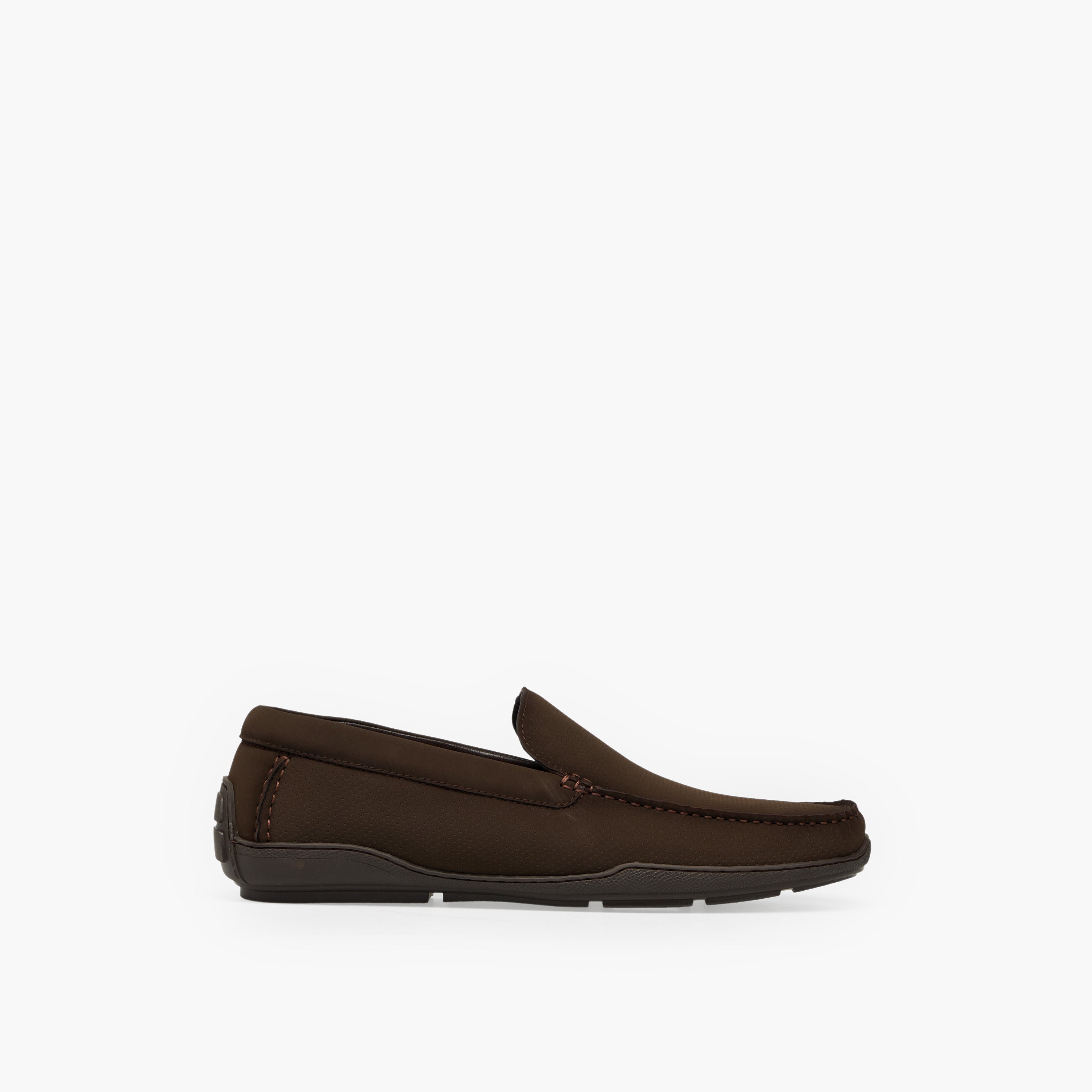 Duchini Men Slip-On Loafers Brown