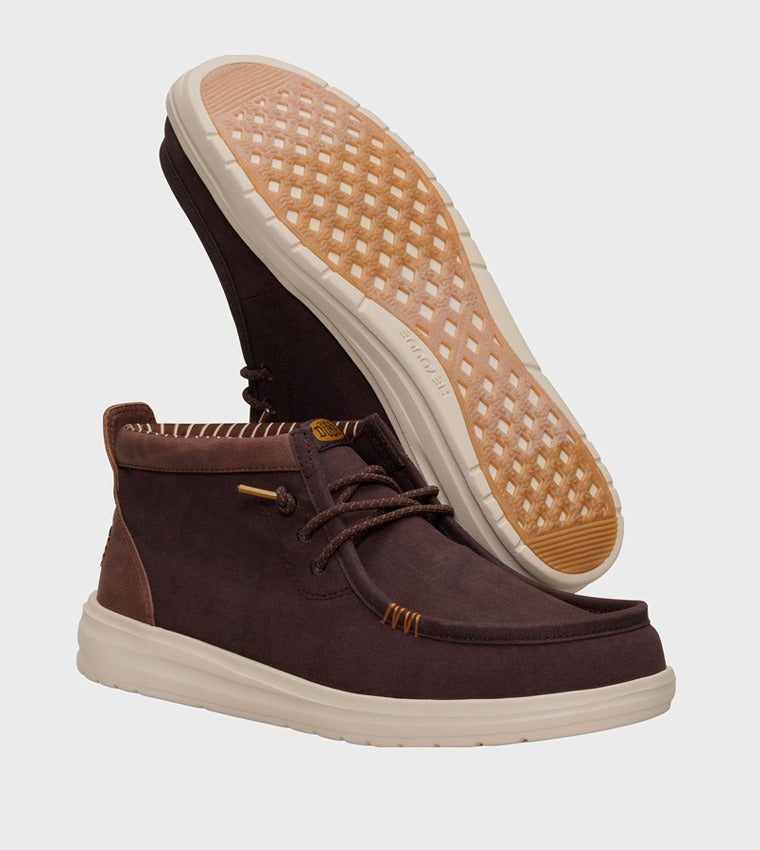 Hey Dude Wally Clasic Hi Chocolate