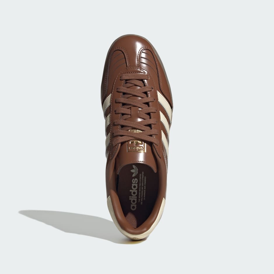 Adidas GAZELLE INDOOR SHOES - Preloved Brown / Wonder White / Gum