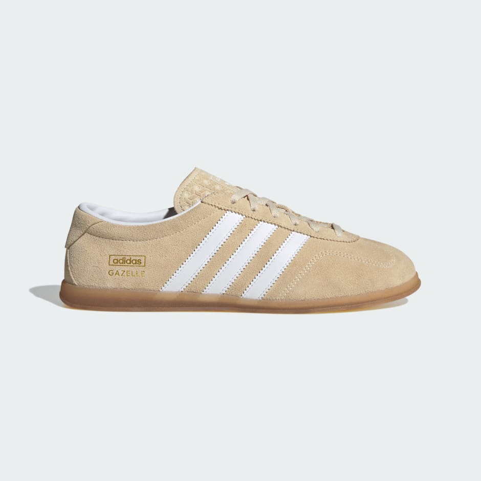 Adidas Gazelle Lo Pro Shoes - Sand Strata / Cloud White / Gum