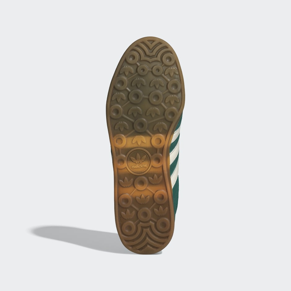Adidas Gazelle Lo Pro Shoes - Collegiate Green / Cloud White / Gum