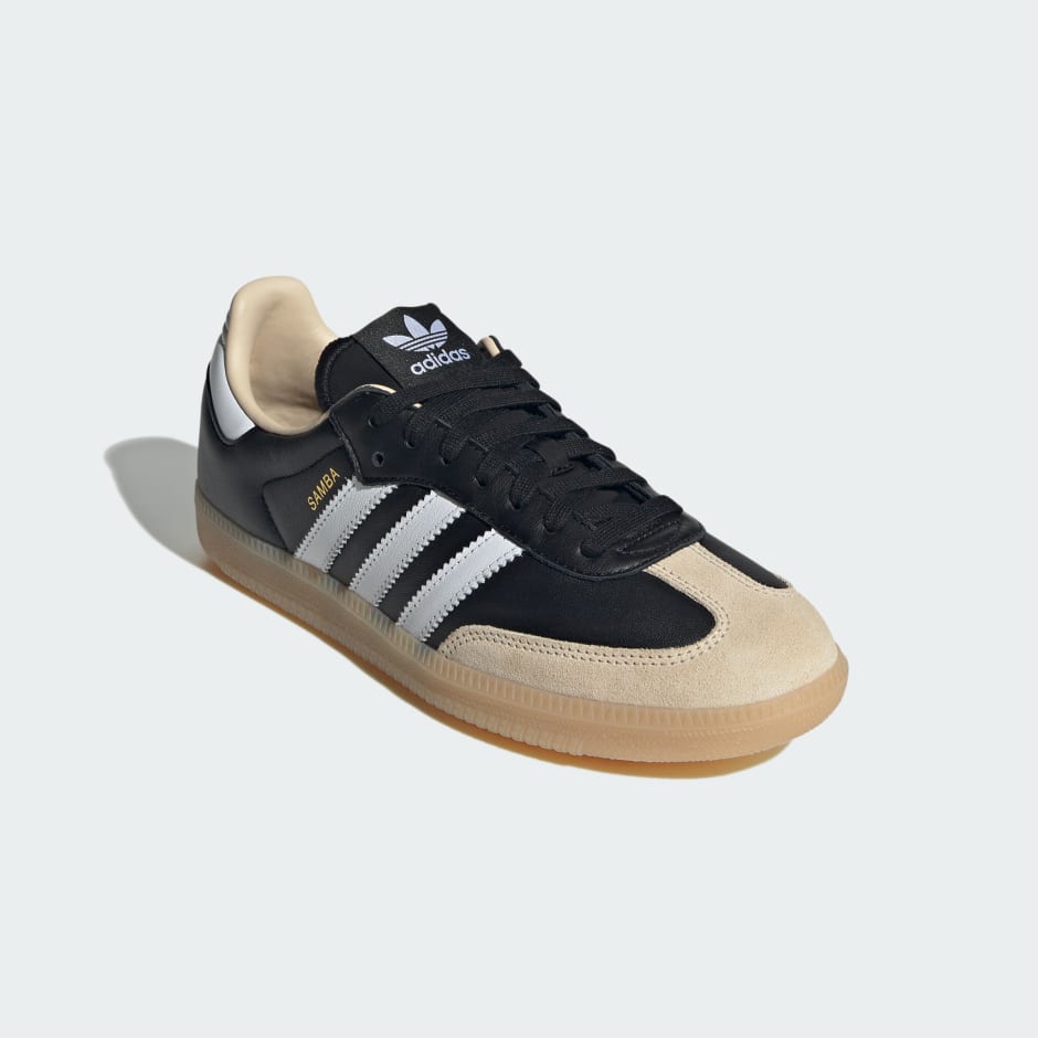 Adidas Samba OG Shoes - Core Black / Cloud White / Gum