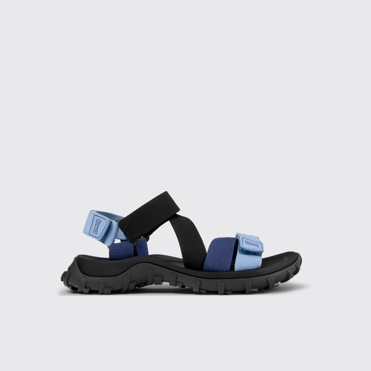 Side view of Drift Trail Sandal Multicolored Recycled PET Sandals for Men.