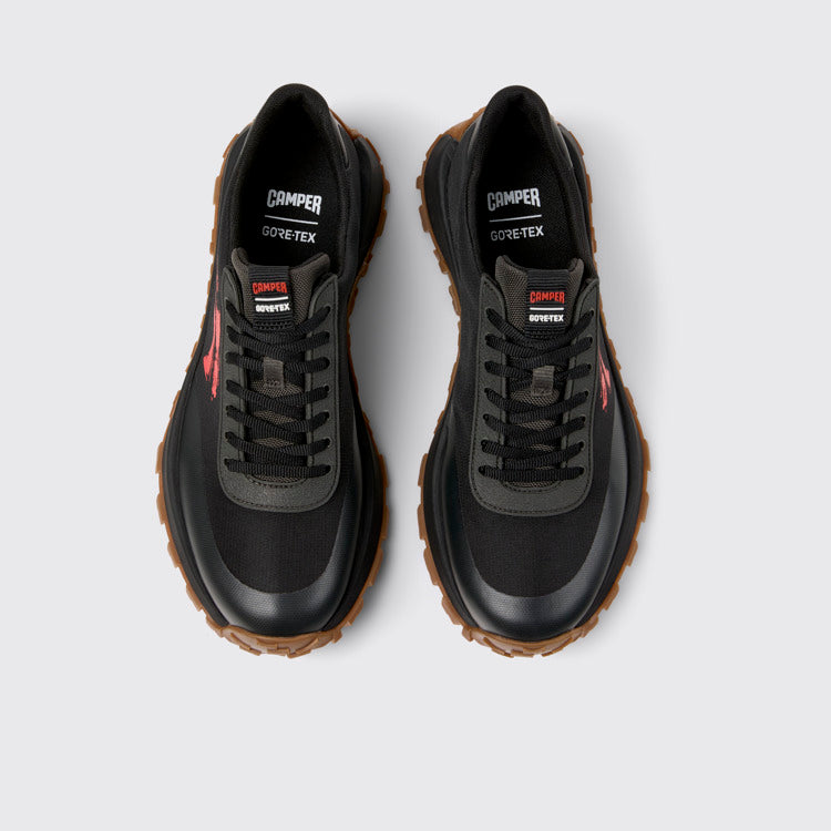 Overhead view of Drift Trail Multicolor Recycled PET and TPU Film Sneakers for Men.